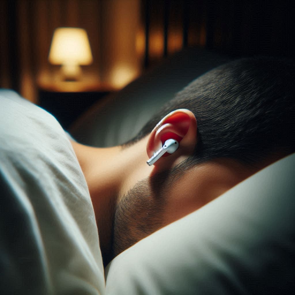 Potential Risks of sleeping with airpods