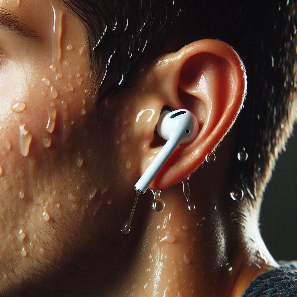 use sweat resistant tips during workout for better grip
