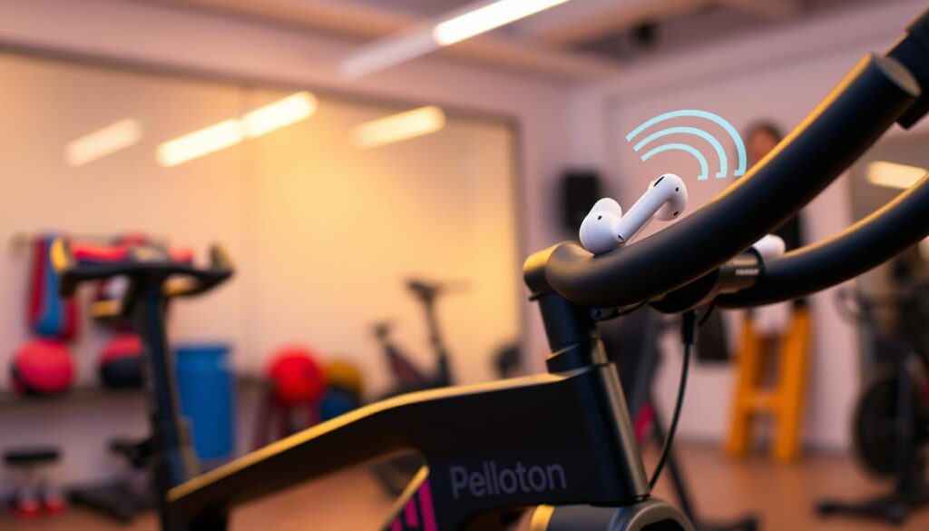 how to pair your AirPods with your Peloton for better sound during workouts.