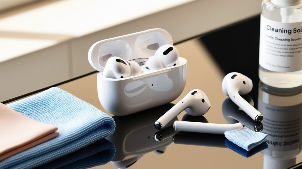 how to use airpods cleaner