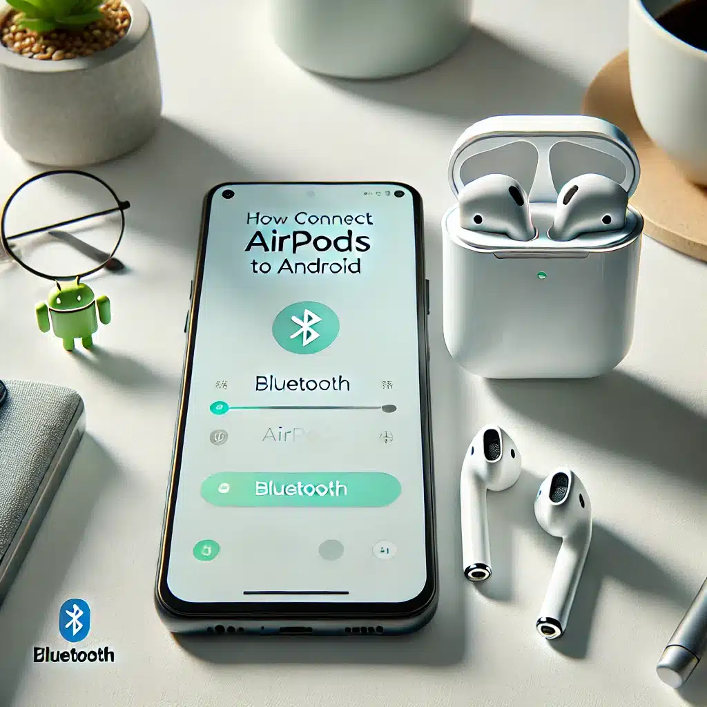 how to connect airpods to andriod