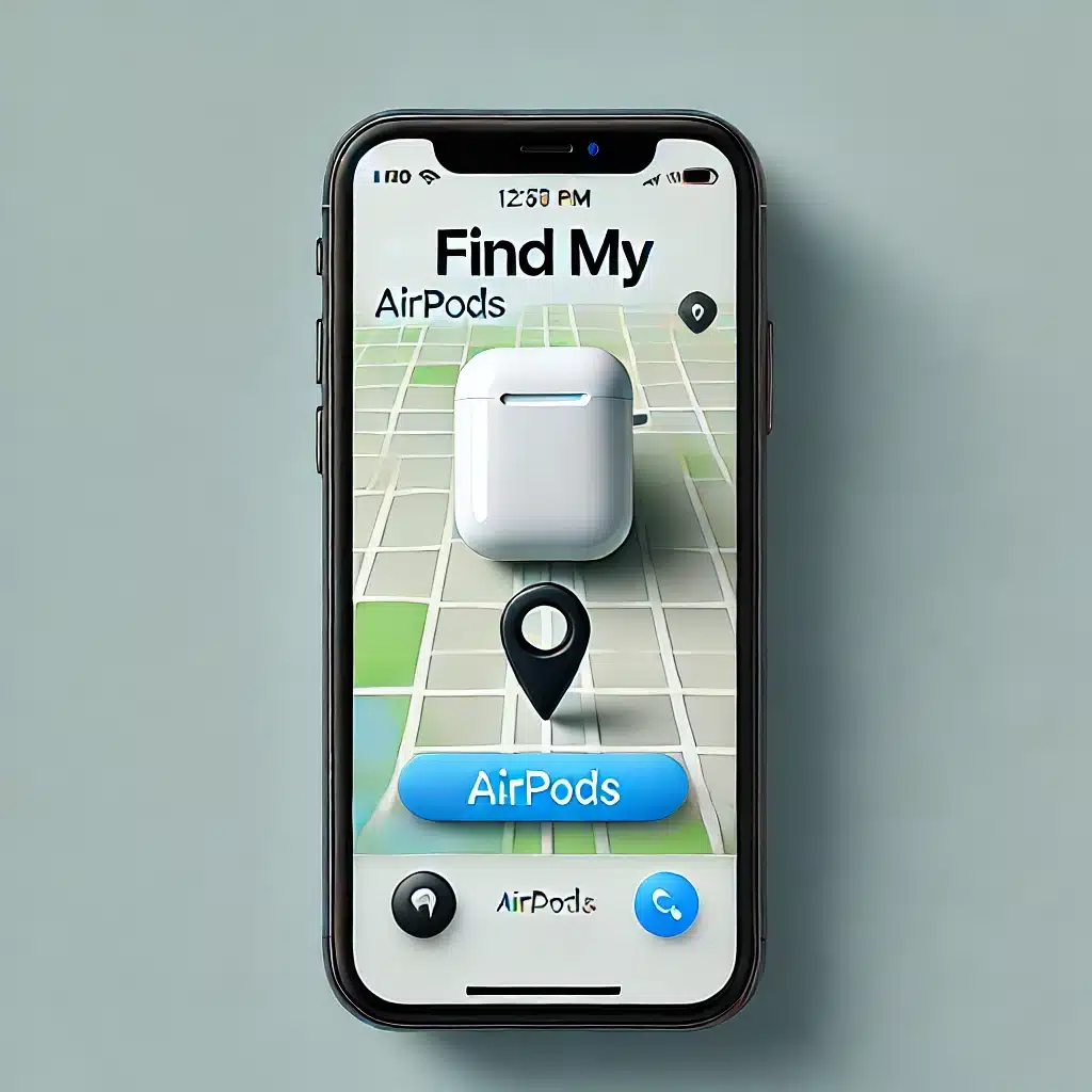 how to track airpod case