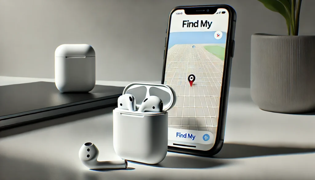 how to find your airpod case