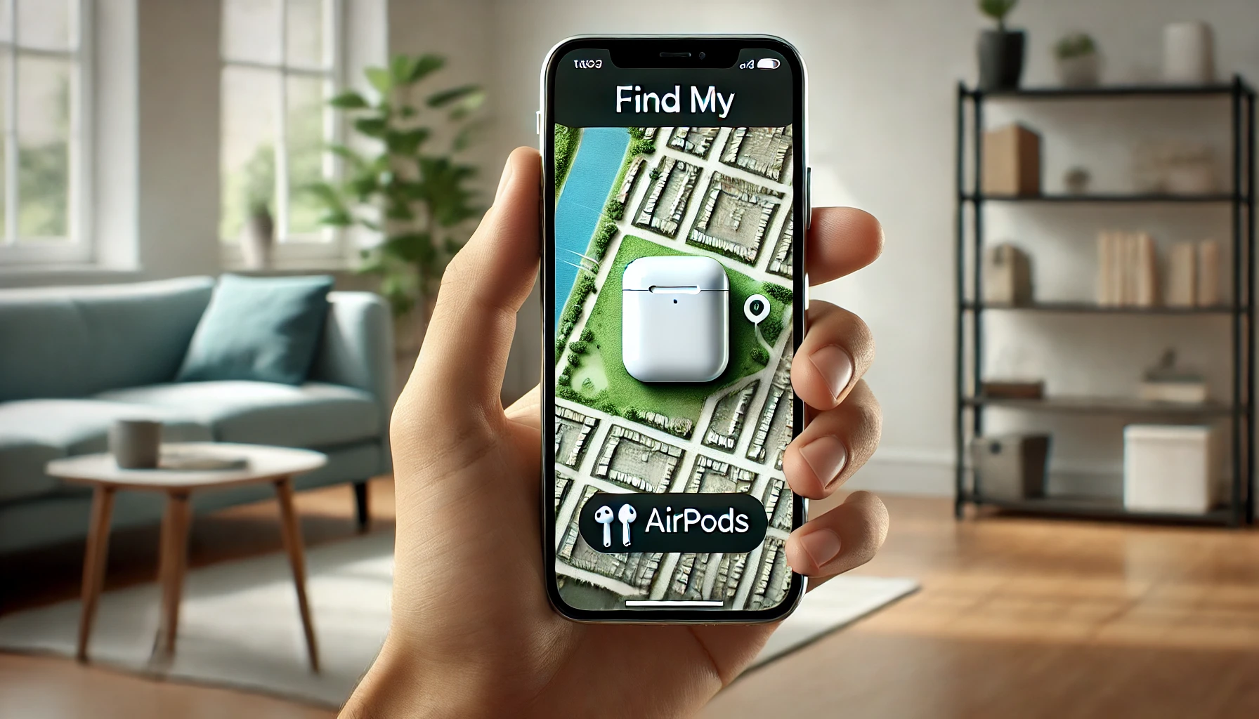  Use the Find My App to find your airpod case