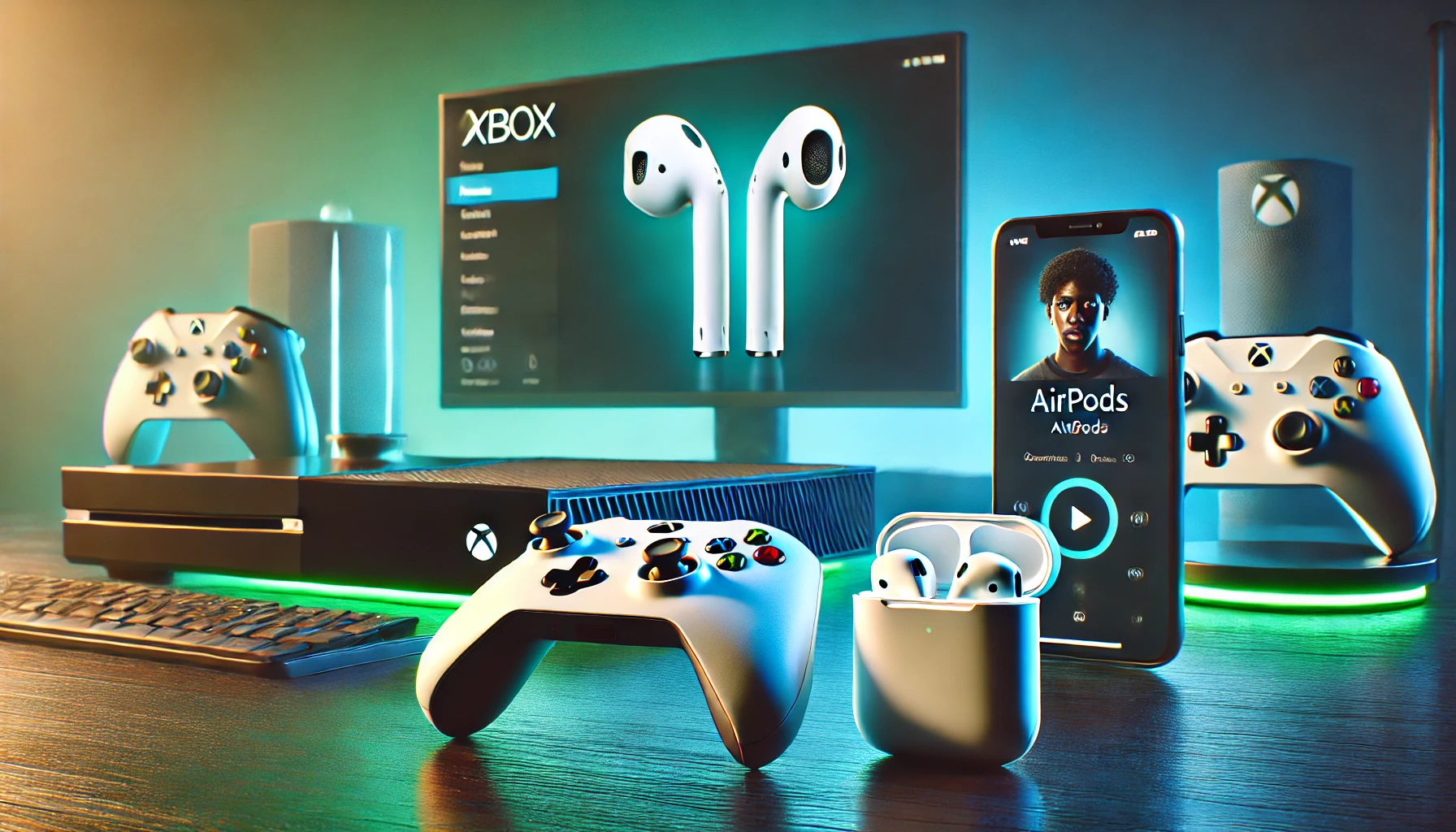 how to connect airpods to xbox?